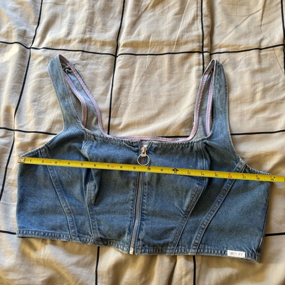 Lee x H&M Denim Zip Top - Picture 6 of 8